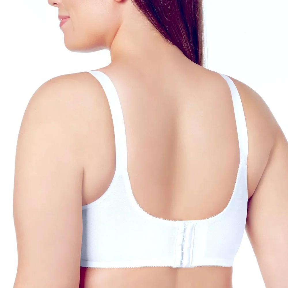 Bali®‎ Flower White Full-Figure Underwire Bra 0180 Sz 38C - Picture 5 of 16